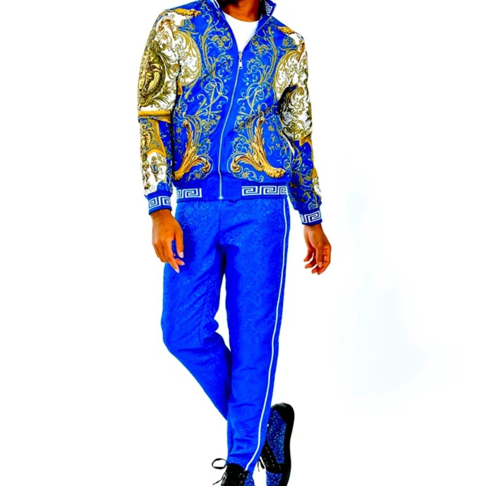 Designer sweat suit 2 Pc set outfit track suit